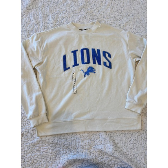 NFL Team Apparel Tops - NFL Team‎ Apparel Detroit Lions Women Medium Crewneck Sweatshirt (sleepwear tag)